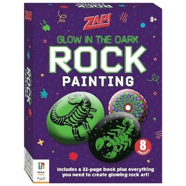 Hinkler Pty Ltd - Zap! Glow-in-the-Dark Rock Painting, Häftad
