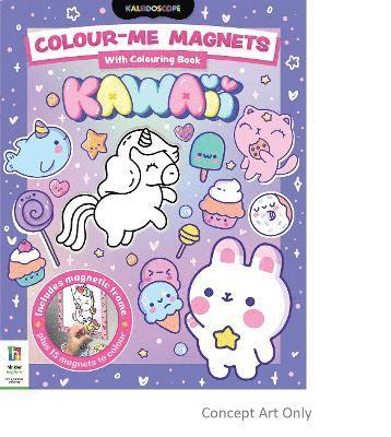 bokomslag Colour-Me-Magnets Kawaii