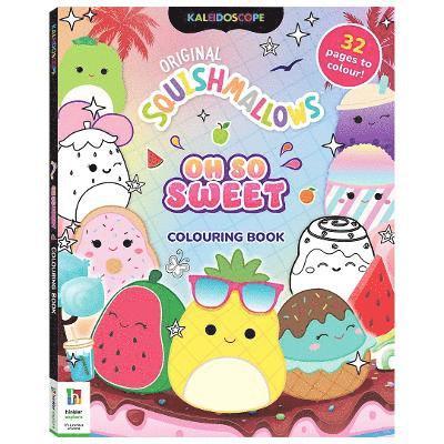 Kaleidoscope Squishmallows Colouring Book Oh So Sweet 1