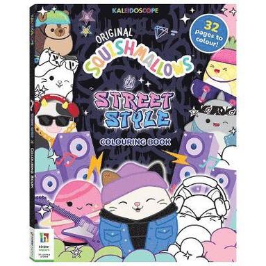 bokomslag Kaleidoscope Squishmallows Colouring Book Street Style