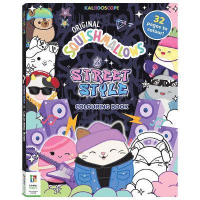 Kaleidoscope Squishmallows Colouring Book Street Style 1