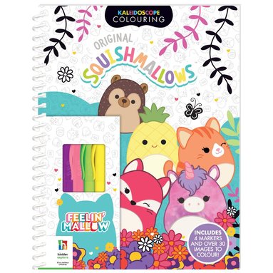 Hinkler Pty Ltd - Kaleidoscope Colouring Squishmallows, Häftad