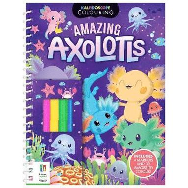 bokomslag Kaleidoscope Colouring Amazing Axolotls