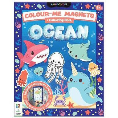 Hinkler Pty Ltd - Colour-Me-Magnets Ocean, Häftad