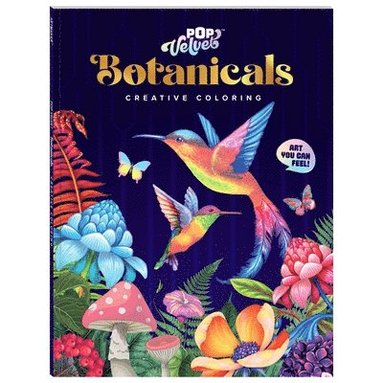bokomslag Art Maker Pop Velvet Botanicals Coloring Book