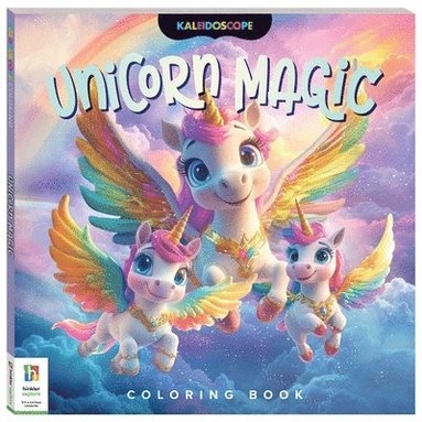 bokomslag Kaleidoscope Coloring Book: Unicorn Magic