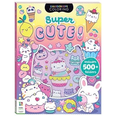 bokomslag Kaleidoscope Super Cute Sticker Coloring Book