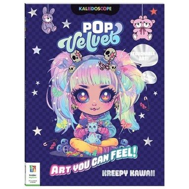 Kaleidoscope Pop Velvet Coloring: Kreepy Kawaii, Häftad