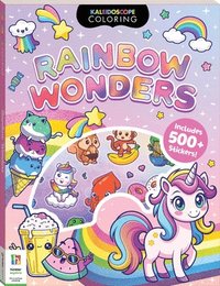 bokomslag Kaleidoscope - Sticker Coloring - Rainbow Wonders