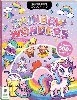 bokomslag Kaleidoscope - Sticker Coloring - Rainbow Wonders