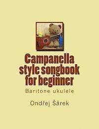 bokomslag Campanella style songbook for beginner: Baritone ukulele