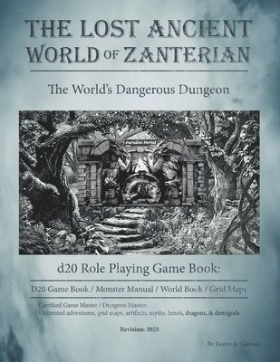 Lost Ancient World of Zanterian - d20 Role Playing Game Book