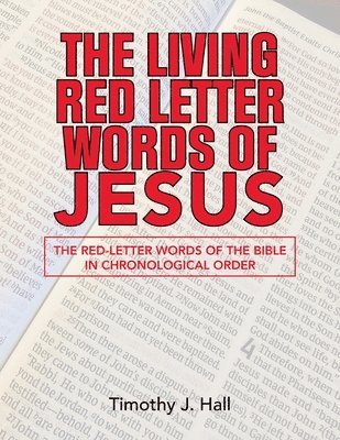 bokomslag The Living Red Letter Words of Jesus