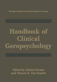 bokomslag Handbook of Clinical Geropsychology