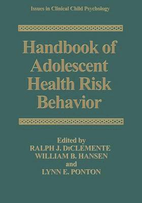 bokomslag Handbook of Adolescent Health Risk Behavior
