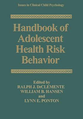 bokomslag Handbook of Adolescent Health Risk Behavior