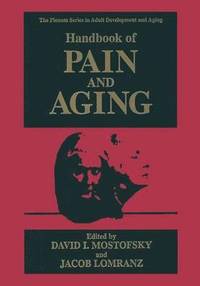 bokomslag Handbook of Pain and Aging