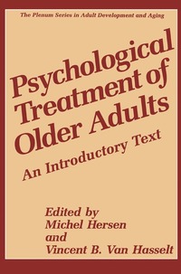 bokomslag Psychological Treatment of Older Adults