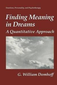 bokomslag Finding Meaning in Dreams
