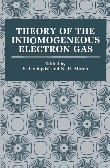 bokomslag Theory of the Inhomogeneous Electron Gas