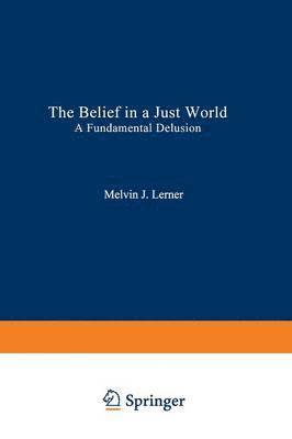 bokomslag Belief in a Just World