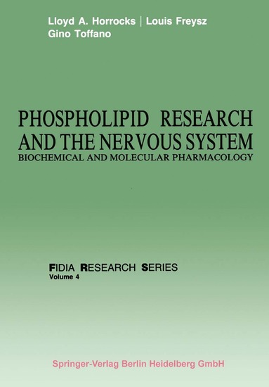 bokomslag Phospholipid Research and the Nervous System