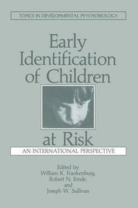 bokomslag Early Identification of Children at Risk