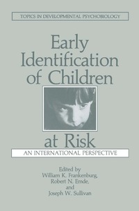 bokomslag Early Identification of Children at Risk