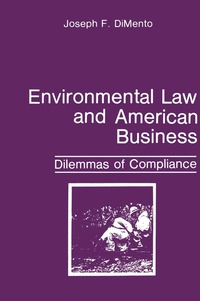 bokomslag Environmental Law and American Business