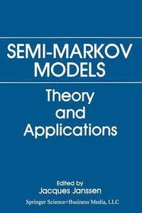 bokomslag Semi-Markov Models