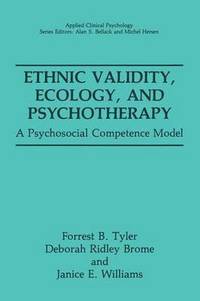 bokomslag Ethnic Validity, Ecology, and Psychotherapy