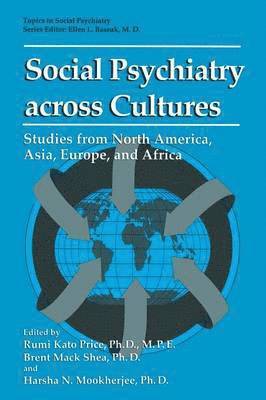 bokomslag Social Psychiatry across Cultures