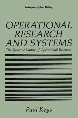 Operational Research and Systems 1