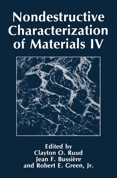 bokomslag Nondestructive Characterization of Materials IV