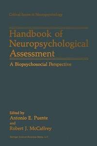bokomslag Handbook of Neuropsychological Assessment