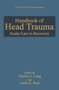 bokomslag Handbook of Head Trauma