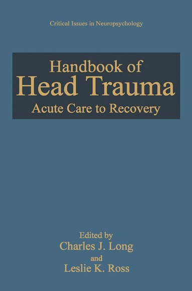 bokomslag Handbook of Head Trauma