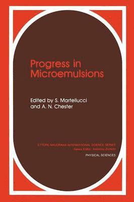 bokomslag Progress in Microemulsions