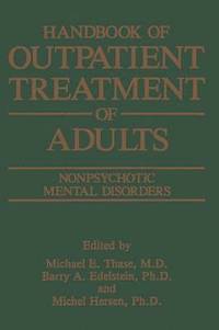 bokomslag Handbook of Outpatient Treatment of Adults