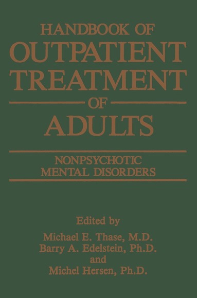 bokomslag Handbook of Outpatient Treatment of Adults