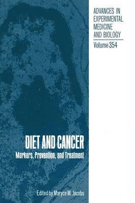 Maryce M. Jacobs - Diet and Cancer, Häftad