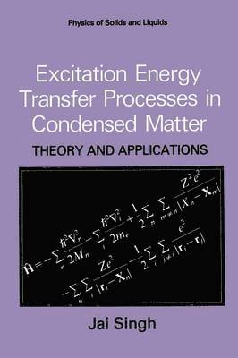 bokomslag Excitation Energy Transfer Processes in Condensed Matter