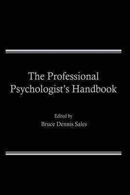 bokomslag Professional Psychologist's Handbook