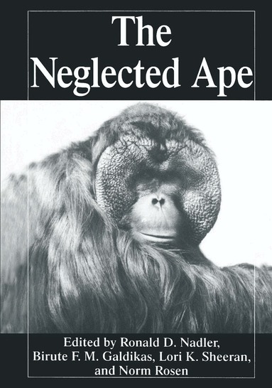 Biruté M.F. Galdikas, R.D. Nadler, N. Rosen, Lori K. Sheeran - Neglected Ape, Häftad