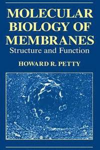 bokomslag Molecular Biology of Membranes