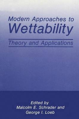 Modern Approaches to Wettability 1