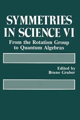 Symmetries in Science VI 1