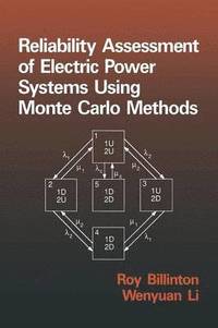 bokomslag Reliability Assessment of Electric Power Systems Using Monte Carlo Methods