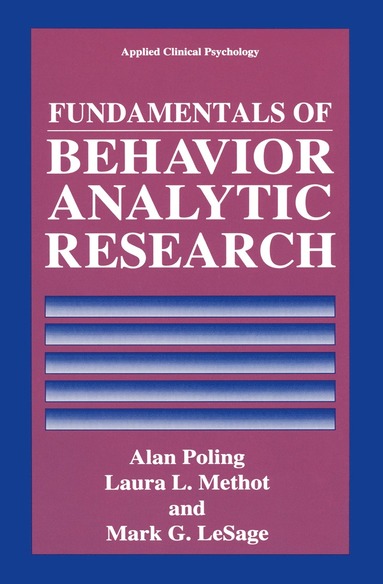 bokomslag Fundamentals of Behavior Analytic Research