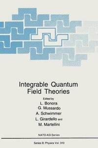 bokomslag Integrable Quantum Field Theories
